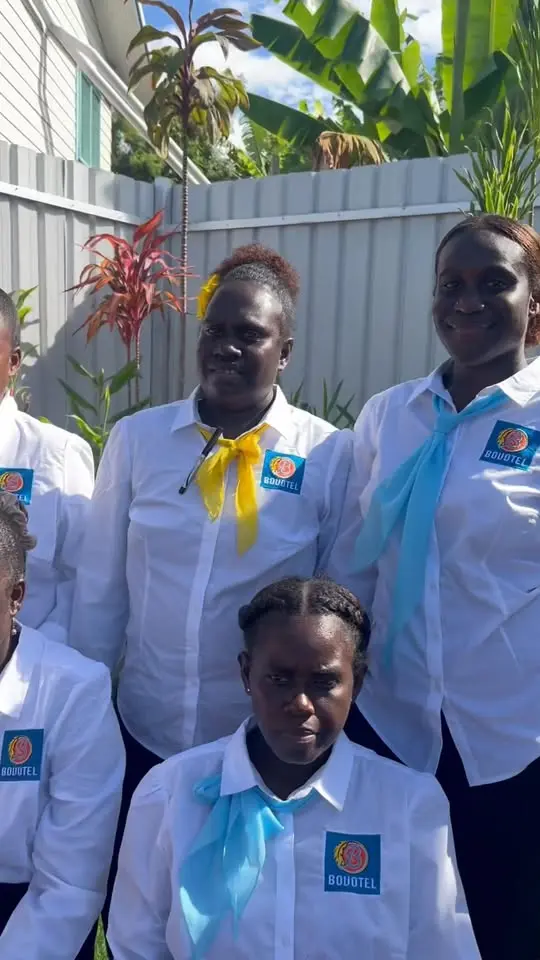 Members of the Bovotel hospitality team in Arawa